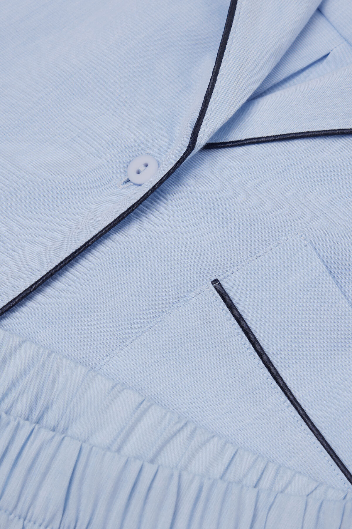 Chambray NI Cotton and Modal Short Pajamas