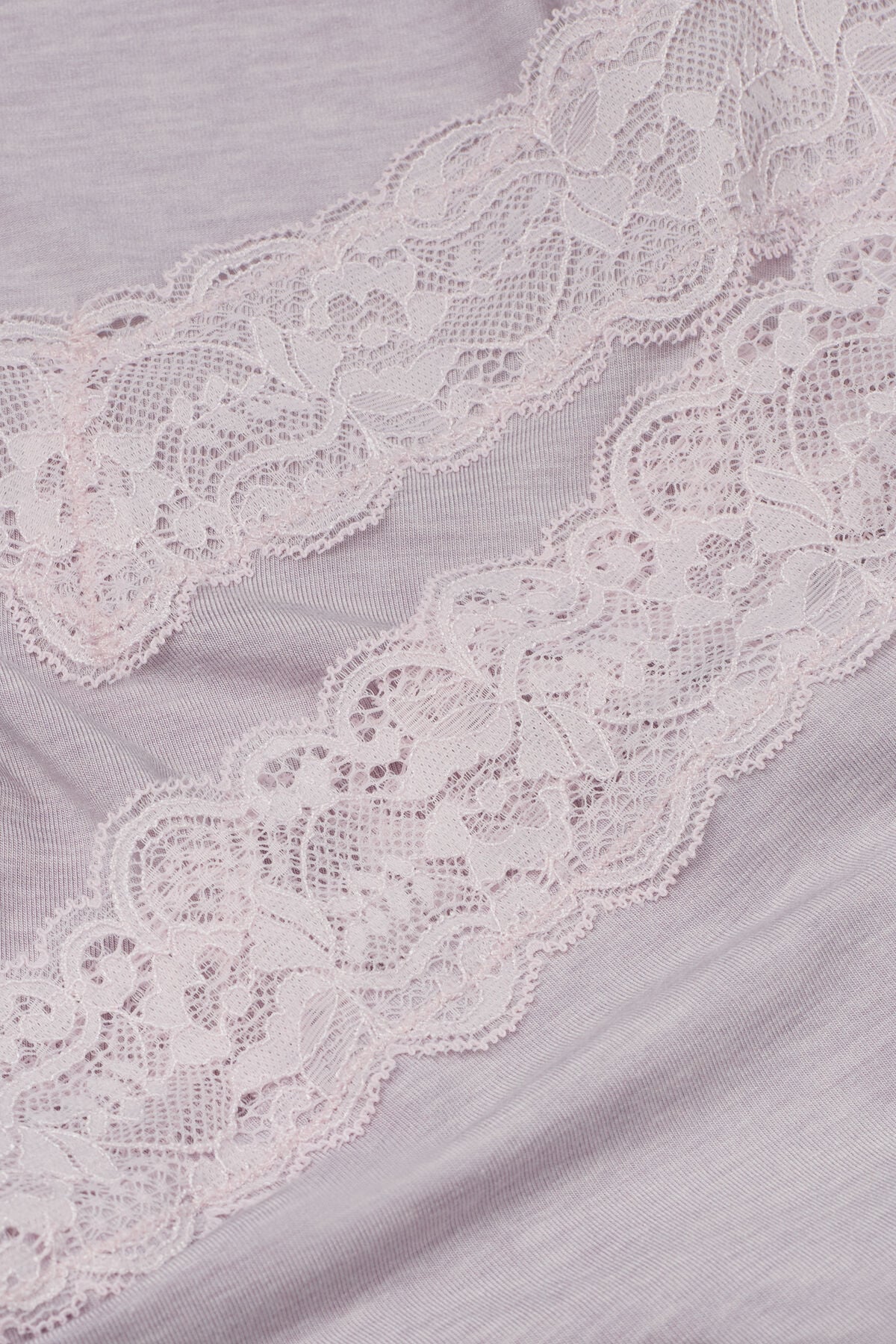 Lace Trim Tank Top Short Pajamas in Modal Lace Trim Tank Top Short Pajamas in Modal