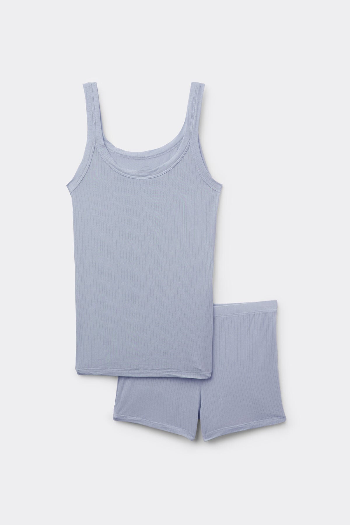 Soft Lounge Ribbed Modal Short Pajamas